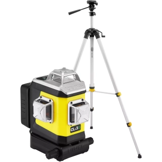 Nivel System CLx3G + statyw SJJ-M1 EX - laser krzyżowy zielony 3 × 360° 3D Bluetooth